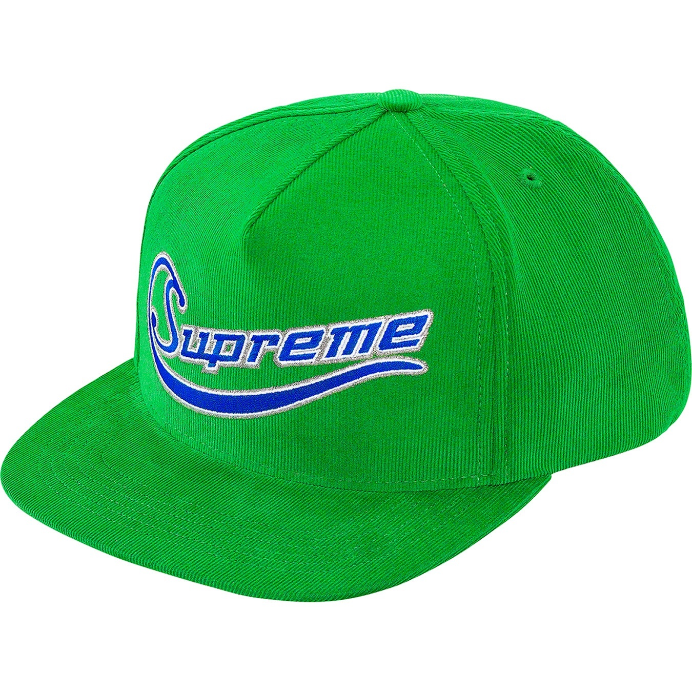 Metallic Logo Corduroy 5-Panel view 2
